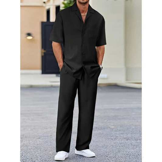 Short Sleeve Suit Set