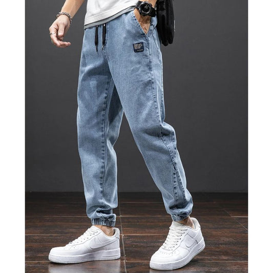 Denim Streetwear Cargo Jeans