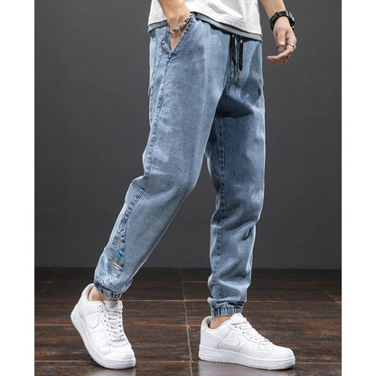 Denim Streetwear Cargo Jeans