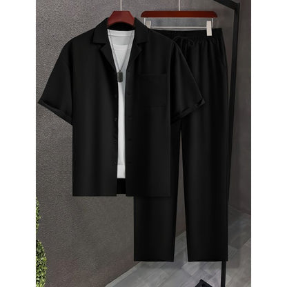 Short Sleeve Suit Set