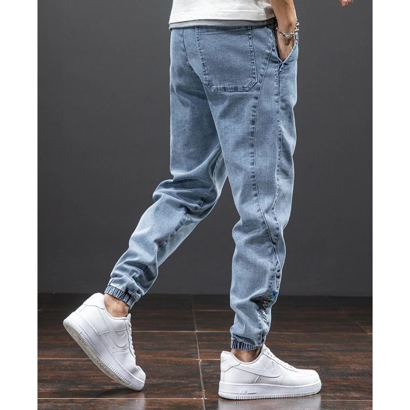 Denim Streetwear Cargo Jeans