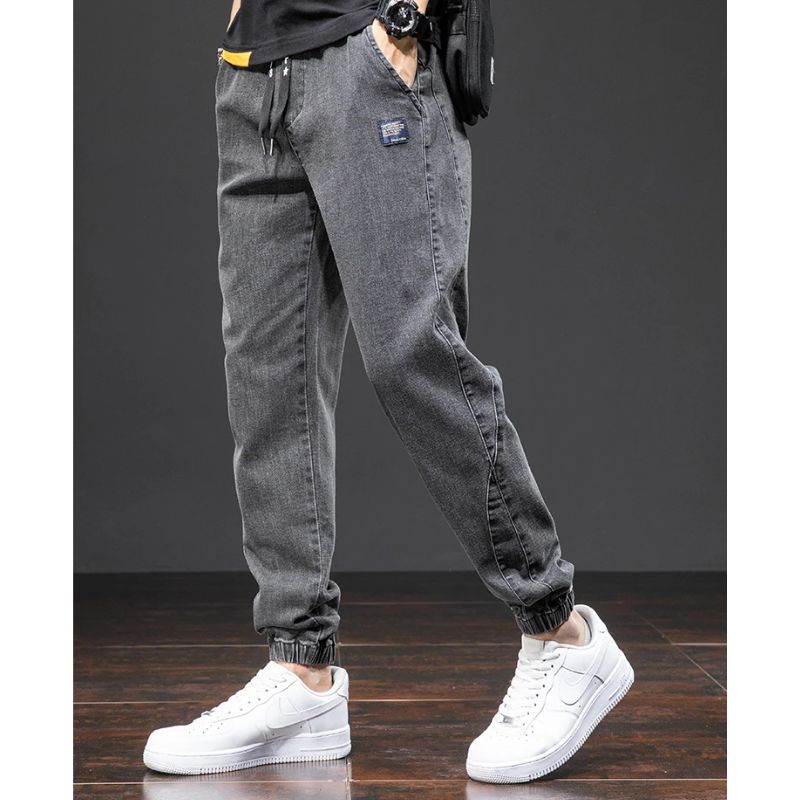 Denim Streetwear Cargo Jeans