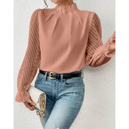 Loose Fit Chiffon Blouse